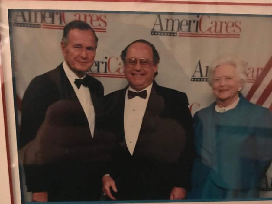Me with President George H.W. Bush and Barbara Bush for Americares